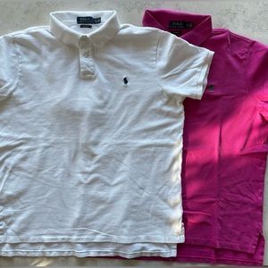 Polo Ralph Lauren Duo of Custom Fit Polo Shirts